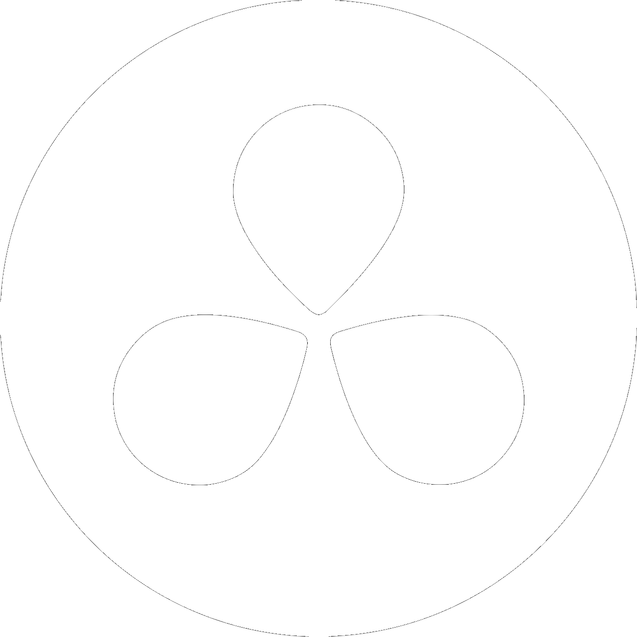davinci-resolve-12-logo-black-and-white inverted